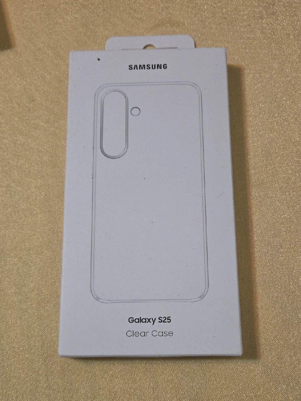 Samsung Galaxy S25 Clear Protective Case - Transparent